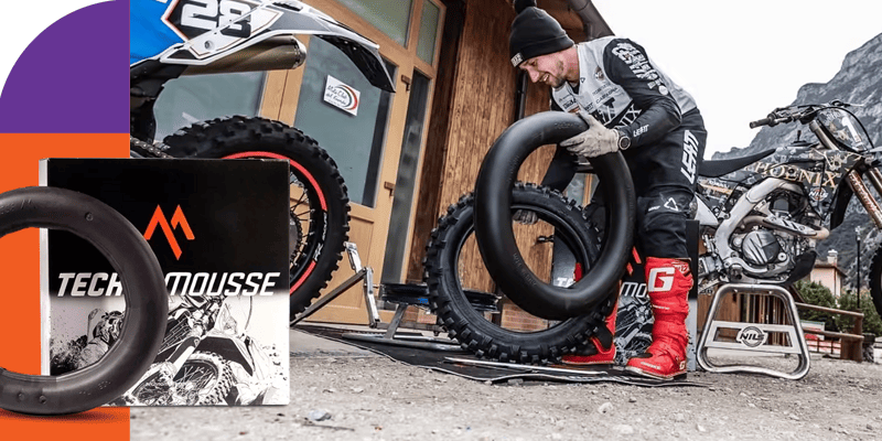 Conheça o Technomousse da Athena e como esse dispositivo contribui para a performance e desempenho de motos off-road.